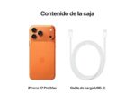 Apple iPhone 17 Pro Max, Naranja cósmico, 256 GB, 5G, 6.9" OLED Super Retina XDR, Chip A19 Pro, iOS - Imagen 8