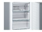 Bosch Frigorífico combi - Bosch KGN36VIED, Serie 4, Total No Frost, 186 cm, 326 l, Cajón VitaFresh, Sistema MultiAir Flow, Acero antihuellas - Imagen 7