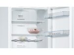 BOSCH Frigorífico combi - BOSCH KGN362WED, Serie 4, Total No Frost, 186 cm, 326 l, Cajón VitaFresh, Sistema MultiAir Flow, Blanco - Imagen 5