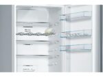 Bosch Frigorífico combi - Bosch KGN39VIEB, Total NoFrost, 203 cm, 368 l, Cajón VitaFresh, Perfect Fit, Acero antihuellas - Imagen 5