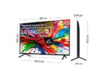 LG TV QNED MiniLED 85" - LG 85QNED92A6A, UHD 4K, Procesador Inteligente α8 AI Processor 4K Gen2, Smart TV, DVB-T2 (H.265), Negro - Imagen 4