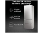 Haier Frigorífico combi - Haier Series 7 HTW7720CNMM, No Frost, 201 cm, 486 l, My Zone, Daylight, Inox Platino - Imagen 6