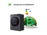 LG Secadora bomba de calor - LG RHX5009TBB, 9 kg, 12 programas, AI DUAL Inverter™, ThinQ™, Acero Grafito Mate Antihuellas - Imagen 3