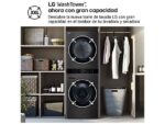 LG Lavadora secadora - LG WT1716BBF, Torre de lavado 17/16 kg, TurboWash™, Smart Pairing™, Inox grafito - Imagen 4