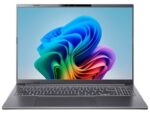 Acer Portátil - Acer Aspire 16 AI A16-11M-X6P5 Copilot+ PC, 16" WUXGA, Snapdragon® X1-26-100, 45 TOPS, 32GB RAM, 1 TB SSD, Adreno™ Graphics, Windows 1