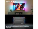 Philips TV Mini LED 85" - Philips Ambilight TV 85MLED910 4K QD MiniLED 215cm 85" Smart TV Dolby Vision y Dolby Atmos Titan OS, Negro - Imagen 4