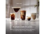 De Cafetera express - De'Longhi EC890.M Dedica Duo Cold Brew, 15 bar, 1450W, 1.1 l, Capacidad para 2 tazas, Metal - Imagen 4