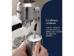 De Cafetera express - De'Longhi EC890.M Dedica Duo Cold Brew, 15 bar, 1450W, 1.1 l, Capacidad para 2 tazas, Metal - Imagen 6