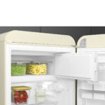 Nevera pequeña - SMEG FAB10RCR6, Estático, Altura 97 cm, Capacidad 122 l, Crema - Imagen 6