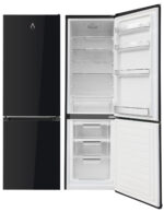 ALPHA Frigorífico combi - ALPHA Pegasus Elite Pro-55, Altura 182 cm, Capacidad 250 l, Negro