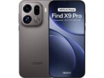 OPPO Móvil - OPPO Find X9 Pro, Titanium Charcoal, 512 GB, 16 GB RAM, 6.78" AMOLED ProXDR Gorilla Glass 120 Hz, MediaTek 9500, 7500 mAh
