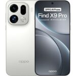OPPO Móvil - OPPO Find X9 Pro, Silk White, 512 GB, 16 GB RAM, 6.78" AMOLED ProXDR Gorilla Glass 120 Hz, MediaTek 9500, 7500 mAh