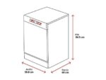 Lavavajillas - Miele G 5811 SC Front Active Plus, 14 Servicios, 5 Programas, 59.8 cm Ancho, AutoOpen, ComfortClose, Inox - Imagen 2