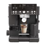 Ninja Cafetera express - Ninja Luxe Café Premier ES601EUBK, 9 bar, 1650W, 2 Tazas, Capacidad del depósito 2L, Capacidad de café en grano 250g, Negro
