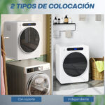 HOMCOM Secadora de Evacuación - HOMCOM B61-010V90WT, #, Blanco - Imagen 4