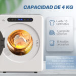 HOMCOM Secadora de Evacuación - HOMCOM B61-010V90WT, #, Blanco - Imagen 8