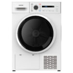 Secadora bomba de calor - INFINITON SD-BC8EWN, Bomba de calor, 8 kg, 16 programas, Blanco
