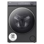 Haier Lavadora secadora - Haier HWD90BP14367GTUS, 9 kg/5 kg, Inverter, 1400rpm, Flexy Time, Ciclo Allergy Care, Ropa de bebé, Inox