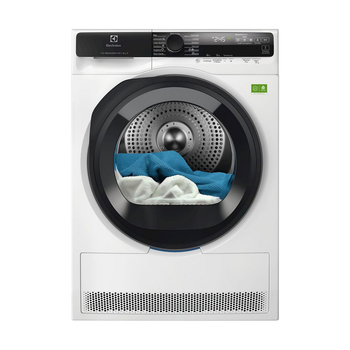 161464486_1 ELECTROLUX Secadora bomba de calor - ELECTROLUX 916 900 388, Eléctrico, 9 kg, 13 programas, Blanco - Imagen 1