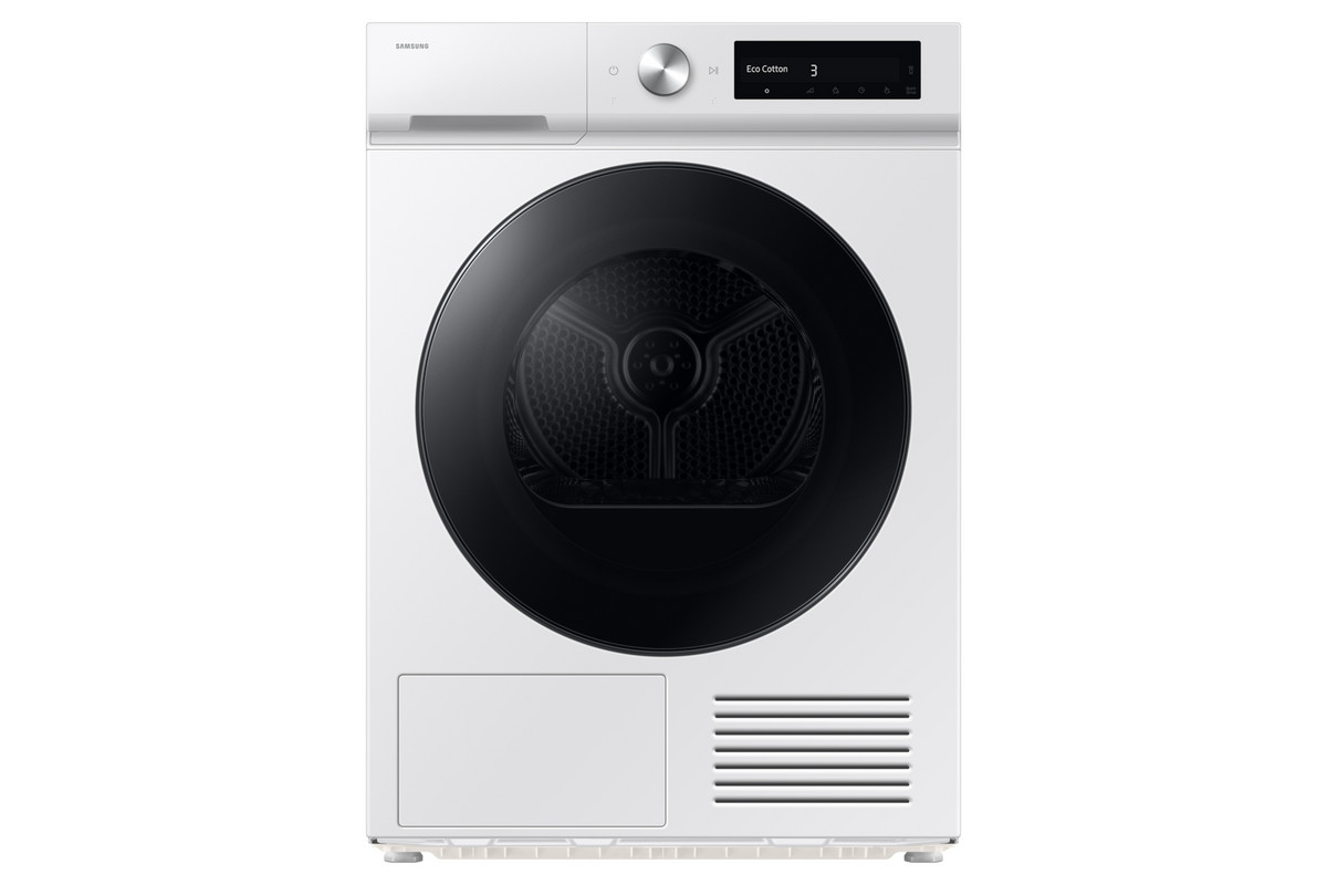 161465612_1 SAMSUNG Secadora bomba de calor - SAMSUNG DV90DB7845GW, Eléctrico, 9 kg, 18 programas, White - Imagen 1