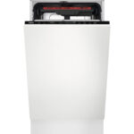 AEG Lavavajillas integrable 45 cm - AEG FSE73507P, 10 servicios, 7 programas, 446 mm, Blanco
