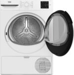 Secadora bomba de calor - BEKO 7188305670, Eléctrico, 8 kg, 15 programas, Blanco - Imagen 3