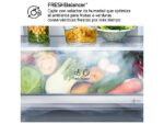 LG Frigorífico combi - LG GBBS726APY, No Frost, 203 cm, 375 l, DoorCooling+™, FRESHBalancer™, Inox antihuellas - Imagen 8