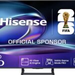 HISENSE TV Mini LED 50" - HISENSE 50E8Q, UHD 4K, Quad Core/MT9618, Smart TV, DVB-T2 (H.265), Negro