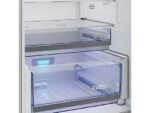 Beko Frigorífico combi - Beko B5RCNE416HXB, Neo Frost Dual Cooling, 203.5 cm, 415 l, AeroFlow, Tecnología Harvest Fresh, Inox - Imagen 8
