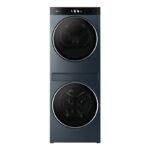 Lavadora secadora - Haier CLC108GNU1, Torre de lavado 10 kg+8 kg, 1400 rpm, Autodosificación, Direct Motion, Antracita