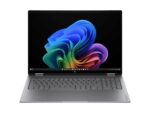 HP Convertible 2 en 1 - HP OmniBook X Flip 16-cc0000ns, Copilot+PC, 50 TOPS, AMD Ryzen™ AI 7 450, 32 GB RAM, 1TB SSD, Windows 11 Home, Meteor silver