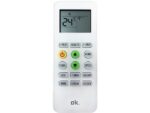 ok Aire acondicionado Split 2 x 1 - ok. OAC 140226 ES SET, 3500 fg/h, Inverter, Temporizador 24h, Auto-Limpieza, Blanco - Imagen 5