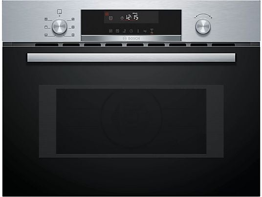 1619369_1 Bosch REACONDICIONADO Seminuevo Muy bueno Horno compacto con microondas - Bosch CMA585GS1, Multifunción, Limpieza por agua, 44 l, Mandos ocultables - Imagen 1