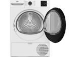 Beko Secadora bomba de calor - Beko BM3T39220WB, 9 kg, 15 Programas, Pantalla digital, OptiSense, Filtro Fusión, AquaWave, Blanco - Imagen 3