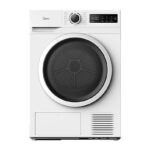 Midea Secadora bomba de calor - Midea MD110H80/W-ES, 8 kg, 15 Programas, My Cycle, Antiarrugas, Blanco