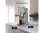 De Cafetera express - De'Longhi Dedica Duo EC890.GR, 1450 W, 15 bar, 1.1 l, Función 2 tazas, Verde jade - Imagen 8