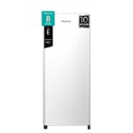 Hisense Frigorífico una puerta - Hisense RR220D4BWE, Cíclico, 126.5 cm, 165 L, Balconera XXL, Cajón frutas y verduras, Blanco