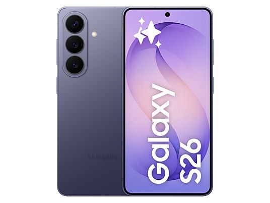 1620263_1 Samsung Móvil - Samsung Galaxy S26, Violeta, 256 GB, 12 GB RAM , 6.3" FHD+, Exynos 2600, 4300 mAh, Android 16 - Imagen 1