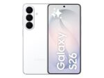 Samsung Móvil - Samsung Galaxy S26, Blanco, 512 GB, 12 GB RAM , 6.3" FHD+, Exynos 2600, 4300 mAh, Android 16