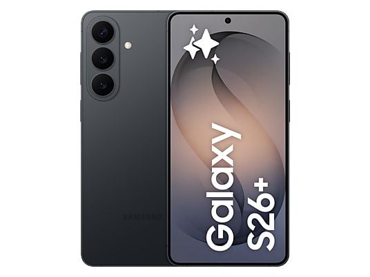 1620273_1 Samsung Móvil - Samsung Galaxy S26+, Negro, 512 GB, 12 GB RAM, 6.7" QHD+, Exynos 2600, 4900 mAh, Android 16 - Imagen 1