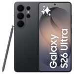 Samsung Móvil - Samsung Galaxy S26 Ultra, Negro, 256 GB, 12 GB RAM, 6.9" QHD+, Qualcomm Snapdragon 8 Elite Gen 5, 5000 mAh, Android 16