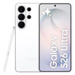 Samsung Móvil - Samsung Galaxy S26 Ultra, Blanco, 512 GB, 12 GB RAM, 6.9" QHD+, Qualcomm Snapdragon 8 Elite Gen 5, 5000 mAh, Android 16