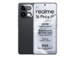 realme Móvil - realme 16 Pro+, Master Grey, 512 GB, 12 GB RAM, 6.8" HyperGlow 4D Curve+ de 144Hz, Qualcomm Snapdragon 7 Gen 4, 7000 mAh