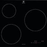 Electrolux Placa inducción - Electrolux CIB60320CK, 3 zonas, Zona grande 24 cm, Función Power Boost, 60 cm, Negro