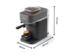 Philips Cafetera express - Philips Baristina BAR300/60, Molinillo cerámico, 16 bares, Café en grano, 4 programas, 1550 W, 1,2L, 30s, IA, 72 dB, 3 años - Imagen 7