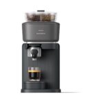 Philips Cafetera express - Philips Baristina Variety BAR320/60, 16 Bar, 2 Compartimentos Grano, Molinillo Cerámico, Espresso y Lungo, 1,2 L, 3 Años Ga