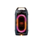 Samsung Altavoz de gran potencia - Samsung MX-ST40F/ZF, Portátil para fiestas, Asa de transporte y ruedas, Iluminación personalizable, Aut 12h, 160 W,