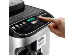 De Cafetera superautomática - De'Longhi Magnifica Evo Next ECAM 310.80.SB, 1450 Watt, 15 bar, Molinillo integrado, Depósito de leche, Plata/Negro - Imagen 4