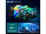 Philips TV Mini LED 55" - Philips 55MLED820/12, UHD 4K a 60Hz, P5 Perfect Picture Engine, Smart TV, DVB-T2, Dolby Atmos y DTS:X, HDR10+, Titan OS, Neg - Imagen 5