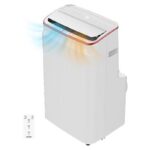 Koenic Aire acondicionado portátil - Koenic KAC 12126 W ES Mobile Air conditioner, 4 modos, 400 m³/h, Temporizador 1-24 h, Modo noche, Oscilación, Bla